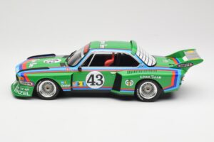 BMW 3.5 CSL E9 Schnitzer #43 D. Quester / A. Krebs 24 Hours of Le Mans 1976 Minichamps 1:18 155762643 Fém – 3. kép a 6-ből