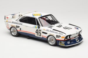 BMW 3.5 CSL E9 #46 Team Brock P. Brock / F. Muir / J. Aubriet 24 Hours of Le Mans 1976 Minichamps 1:18 153762646 Fém – 4. kép a 6-ből