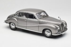 BMW 502 2.6 Luxus Silver Beige Metallic AUTOart 1:18 70591 Fém – 6. kép a 8-ből