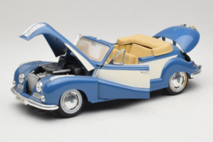 BMW 502 Kabrió Kék Tchibo 1:18 45396 Fém – 2. kép a 8-ből