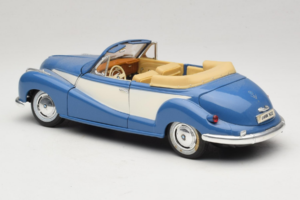 BMW 502 Kabrió Kék Tchibo 1:18 45396 Fém – 7. kép a 8-ből