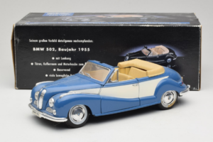 BMW 502 Kabrió Kék Tchibo 1:18 45396 Fém – 8. kép a 8-ből