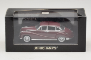 BMW 502 V8 Sötétpiros Minichamps 1:43 430022402 Fém – 4. kép a 4-ből