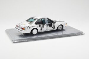 BMW 635 CSi E24 Art Car Robert Rauschenberg AUTOart 1:18 80430150924 Fém – 2. kép a 8-ből