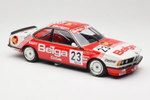 BMW 635 CSi E24 Belga Juma Racing M. Winkelhock / T. Regout 24 Hours of Spa 1985 Minichamps 1:18 155852523 Fém – 4. kép a 6-ből