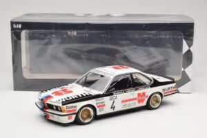 BMW 635 CSi E24 BMW Italia #4 R. Ravaglia / G. Berger 24 Hours of Spa 1984 Minichamps 1:18 155842504 Fém – 6. kép a 6-ből