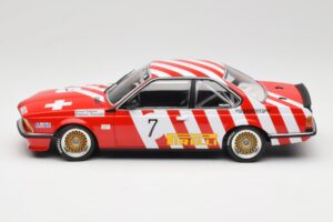 BMW 635 CSi E24 #7 BMW Italia G. Brancatelli / H. Kelleners Brno Grand Prix 1984 Minichamps 1:18 155842507 Fém – 3. kép a 6-ből