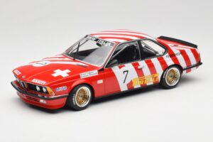 BMW 635 CSi E24 #7 BMW Italia G. Brancatelli / H. Kelleners Brno Grand Prix 1984 Minichamps 1:18 155842507 Fém