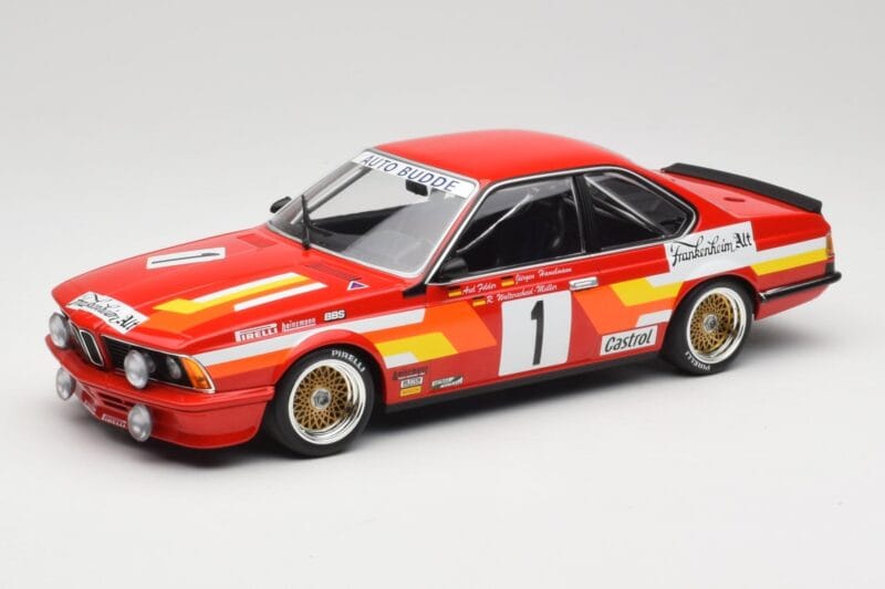 BMW 635 CSi E24 #1 U. Felder / D. Hamelmann Auto Budde Winners 24 Hours of Nürburgring 1985 Minichamps 1:18 155852501 Fém