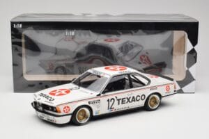 BMW 635 CSi E24 #12 R. Metge / C. Ballot-Léna Bavaria Automobiles 24 Hours of Spa 1985 Minichamps 1:18 155852513 Fém – 6. kép a 6-ből