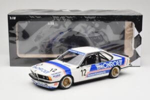 BMW 635 CSi E24 #12 C. Ballot-Léna / Deyne 500km Monza 1985 Minichamps 1:18 155852512 Fém – 6. kép a 6-ből
