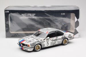 BMW 635 CSi E24 #5 R. Ravaglia Winner Spa 24 Hours 1985 Minichamps 1:18 155852505 Fém – 6. kép a 6-ből