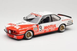 BMW 635 CSi E24 #9 Hollinger / P. Giroix Garage du Bac 24 Hours of Spa 1984 Minichamps 1:18 155842509 Fém