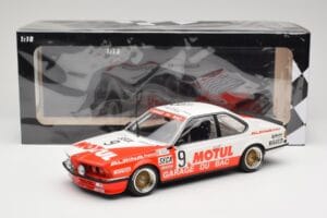 BMW 635 CSi E24 #9 Hollinger / P. Giroix Garage du Bac 24 Hours of Spa 1984 Minichamps 1:18 155842509 Fém – 6. kép a 6-ből
