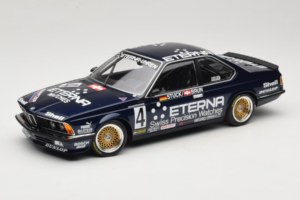 BMW 635 CSi E24 Schnitzer Eterna #4 H. Stuck / W. Brun 3rd Place Brno Grand Prix ETCC 1983 Minichamps 1:18 155832504 Fém