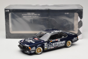 BMW 635 CSi E24 Schnitzer Eterna #4 H. Stuck / W. Brun 3rd Place Brno Grand Prix ETCC 1983 Minichamps 1:18 155832504 Fém – 6. kép a 6-ből