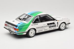 BMW 635 CSi E24 Vogelsang Automobile H. Grohs Winner Bergischer Löwe Zolder 1984 Minichamps 1:18 155842511 Fém – 2. kép a 6-ből