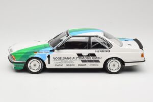 BMW 635 CSi E24 Vogelsang Automobile H. Grohs Winner Bergischer Löwe Zolder 1984 Minichamps 1:18 155842511 Fém – 3. kép a 6-ből