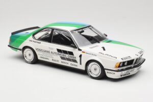 BMW 635 CSi E24 Vogelsang Automobile H. Grohs Winner Bergischer Löwe Zolder 1984 Minichamps 1:18 155842511 Fém – 4. kép a 6-ből
