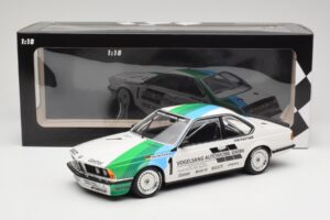 BMW 635 CSi E24 Vogelsang Automobile H. Grohs Winner Bergischer Löwe Zolder 1984 Minichamps 1:18 155842511 Fém – 6. kép a 6-ből