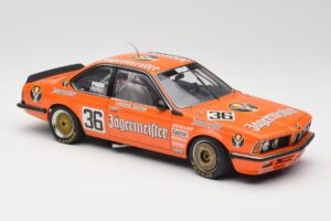 BMW 635CSi E24 Jagermeister #36 W. Brun / H. Grohs ETCC 1984 Minichamps 1:18 80430139185 Fém – 6. kép a 8-ből