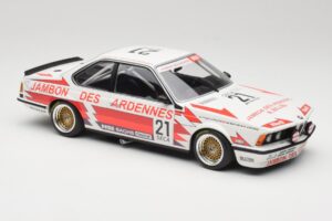 BMW 635CSi E24 Team Brun Motorsport #21 H. Grohs / T. Boutsen Spa 24 Hours 1985 Minichamps 1:18 155852521 Fém – 4. kép a 6-ből