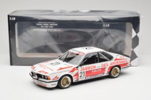 BMW 635CSi E24 Team Brun Motorsport #21 H. Grohs / T. Boutsen Spa 24 Hours 1985 Minichamps 1:18 155852521 Fém – 6. kép a 6-ből