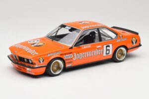 BMW 635CSi E24 Jagermeister #6 H. Stuck Bergischer Lowe Zolder DPM 1984 Minichamps 1:18 155842506 Fém