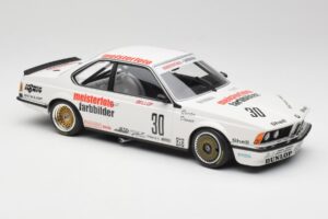 BMW 635CSi E24 Team Schnitzer Eterna #30 S. Bellof / S. Danner ETCC 1984 Minichamps 1:18 155832530 Fém – 4. kép a 6-ből
