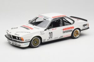 BMW 635CSi E24 Team Schnitzer Eterna #30 S. Bellof / S. Danner ETCC 1984 Minichamps 1:18 155832530 Fém