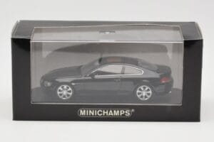 BMW 645i E63 Fekete Minichamps 1:43 80420393306 Fém – 5. kép a 5-ből