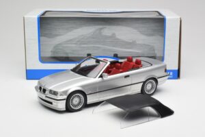 BMW Alpina B3 E36 3.2 Kabrió Arctic Silver MCG 1:18 MCG18322 Fém – 8. kép a 8-ből