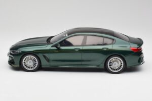 BMW Alpina B8 G16 Gran Coupe Alpina Zöld GT Spirit 1:18 GT481 Gyanta – 3. kép a 6-ből
