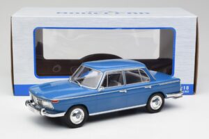 BMW 2000 Tilux E120 Caribe Kék MCG 1:18 MCG18291 Fém – 6. kép a 6-ből