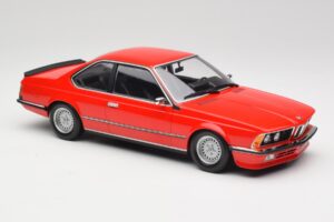 BMW 635 CSi E24 Piros Kereskedői Kiadás Minichamps 1:18 80435B5D026 Fém – 4. kép a 6-ből