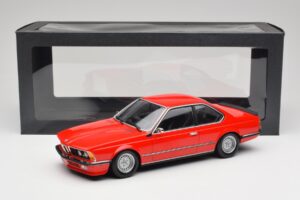 BMW 635 CSi E24 Piros Kereskedői Kiadás Minichamps 1:18 80435B5D026 Fém – 6. kép a 6-ből