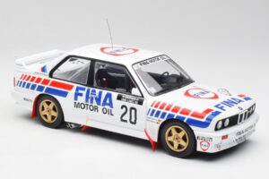 BMW E30 M3 #20 M. Duez / A. Lopes 1000 Lakes Rally 1989 IXO 1:18 18RMC132 Fém – 4. kép a 6-ből