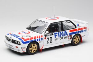 BMW E30 M3 #20 M. Duez / A. Lopes 1000 Lakes Rally 1989 IXO 1:18 18RMC132 Fém
