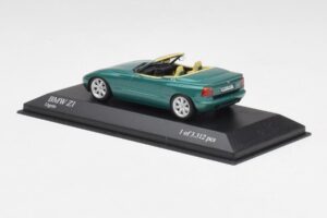 BMW Z1 E30 Brit Verseny Zöld Minichamps 1:43 400020100 Fém – 3. kép a 4-ből