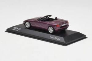BMW Z1 E30 Lila Metál Minichamps 1:43 400020101 Fém – 3. kép a 5-ből