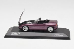 BMW Z1 E30 Lila Metál Minichamps 1:43 400020101 Fém – 4. kép a 5-ből