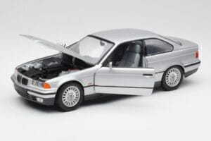 BMW 3 Series E36 Coupe Ezüst UT Models 1:18 180023321 Fém – 2. kép a 8-ből