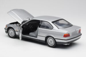 BMW 3 Series E36 Coupe Ezüst UT Models 1:18 180023321 Fém – 5. kép a 8-ből