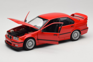 BMW 318is E36 Hellrot UT Models 1:18 180024302-R1 Fém – 2. kép a 8-ből