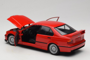 BMW 318is E36 Hellrot UT Models 1:18 180024302-R1 Fém – 5. kép a 8-ből