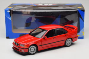 BMW 318is E36 Hellrot UT Models 1:18 180024302-R1 Fém – 8. kép a 8-ből