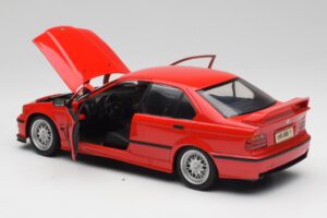 BMW 318is E36 Piros UT Models 1:18 180024302 Fém – 5. kép a 8-ből