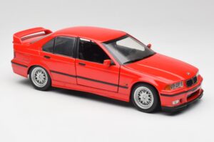 BMW 318is E36 Piros UT Models 1:18 180024302 Fém – 6. kép a 8-ből