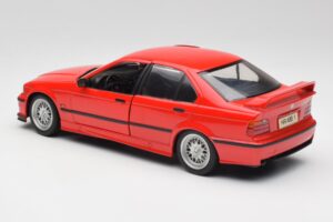 BMW 318is E36 Piros UT Models 1:18 180024302 Fém – 7. kép a 8-ből