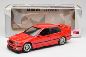 BMW 318is E36 Piros UT Models 1:18 180024302 Fém – 8. kép a 8-ből